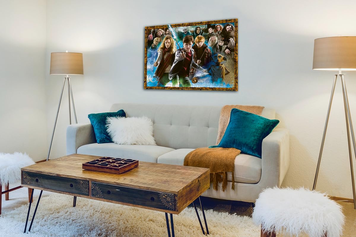 Ravensburger WB Harry Potter 1000 Piece Jigsaw Puzzle for Adults - 12000463 - Handcrafted Tooling, Made in Germany, Every Piece Fits Together Perfectly Ravensburger