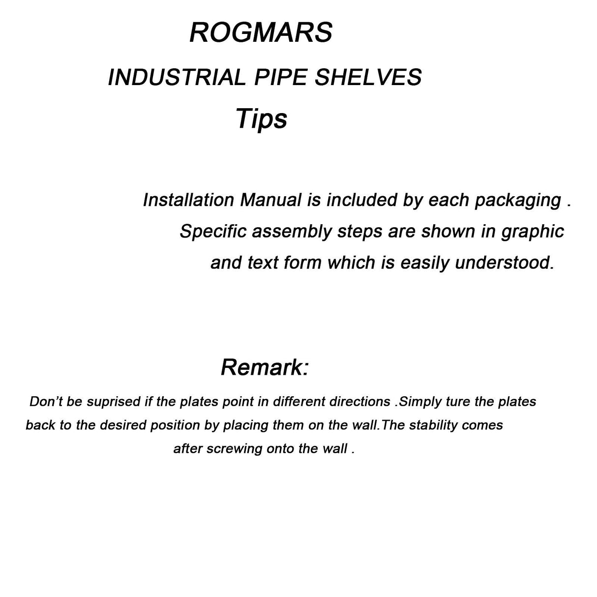 ROGMARS Pine Wood Floating Shelves Wall Shelves 24 inch,Bathroom Pipe Shelves with Towel Rack, Industrial Wall Mounted Shelf for Bathroom Decor for Living Room Bedroom Kitchen Bathroom ROGMARS