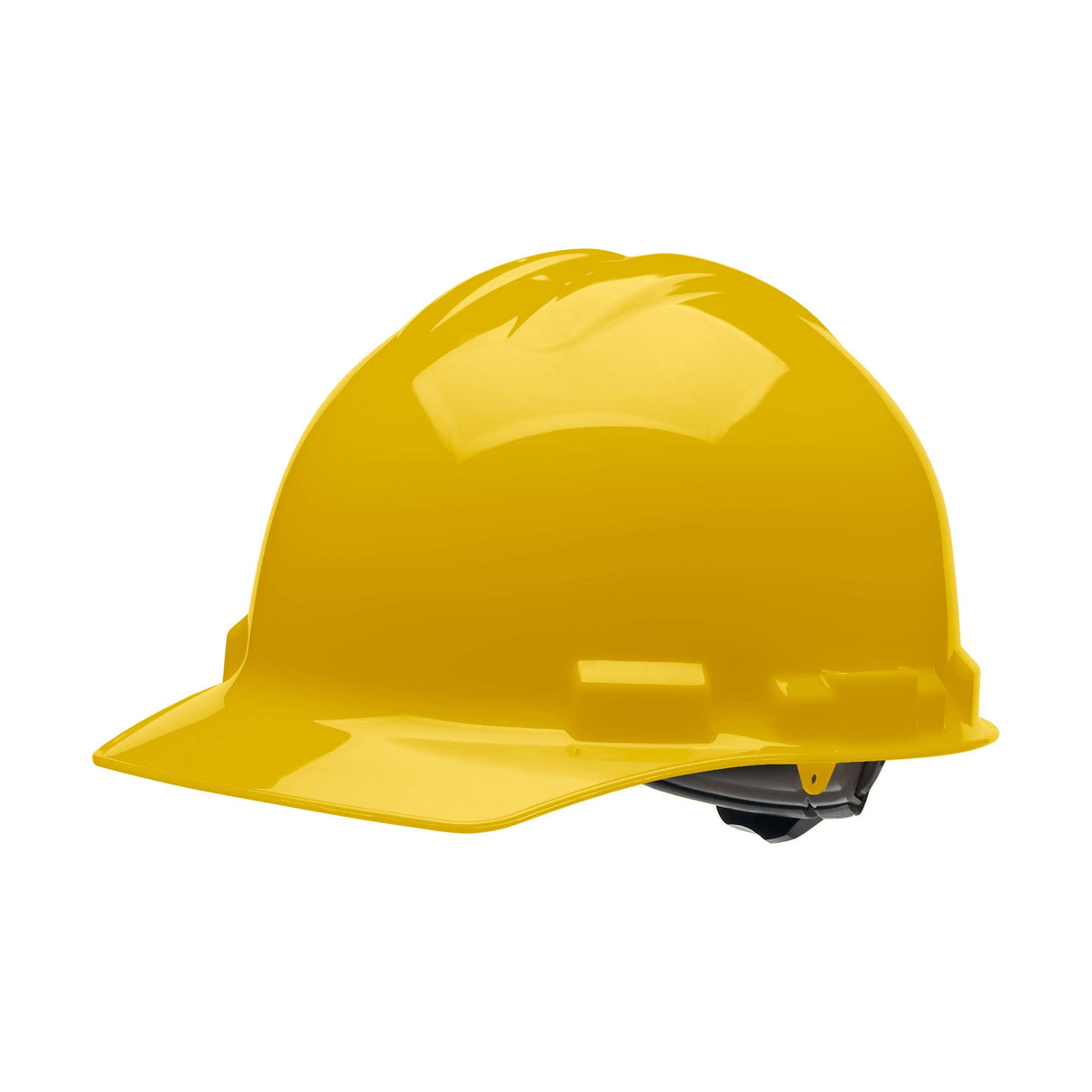 Malta Dynamics Made in US 4 Pt. Suspension Hard Hat, Ratchet Cap Style, Construction Hard Hat for Safety, OSHA/ANSI Compliant (1 Pack, Yellow) Malta Dynamics