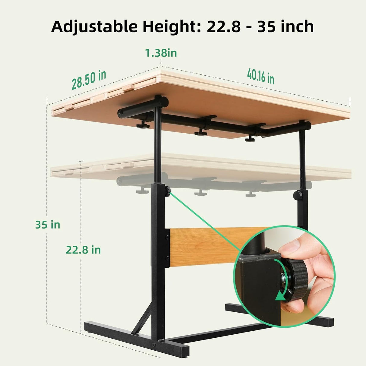 ALL4JIG 2000 Pieces Puzzle Table for Adults Gifts, Wooden Jigsaw Puzzle Table with 4 Drawers, Upgraded Stability & Optimized Lightweight Design, Puzzles for Adults ALL4JIG