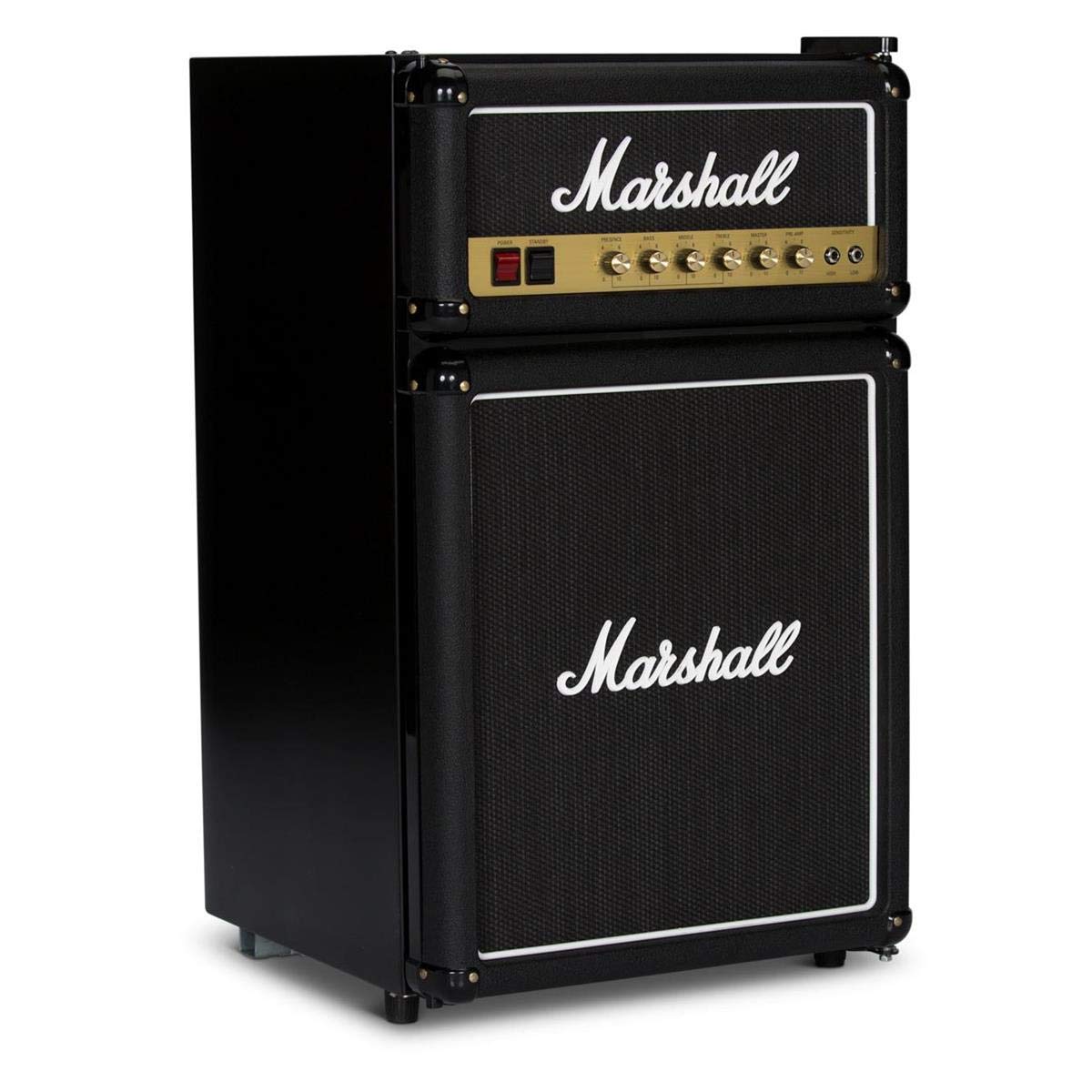 Marshall MF3.2 MF32BLKNA 3.2 Cubic-Foot Medium-Capacity Bar Fridge, Black Marshall