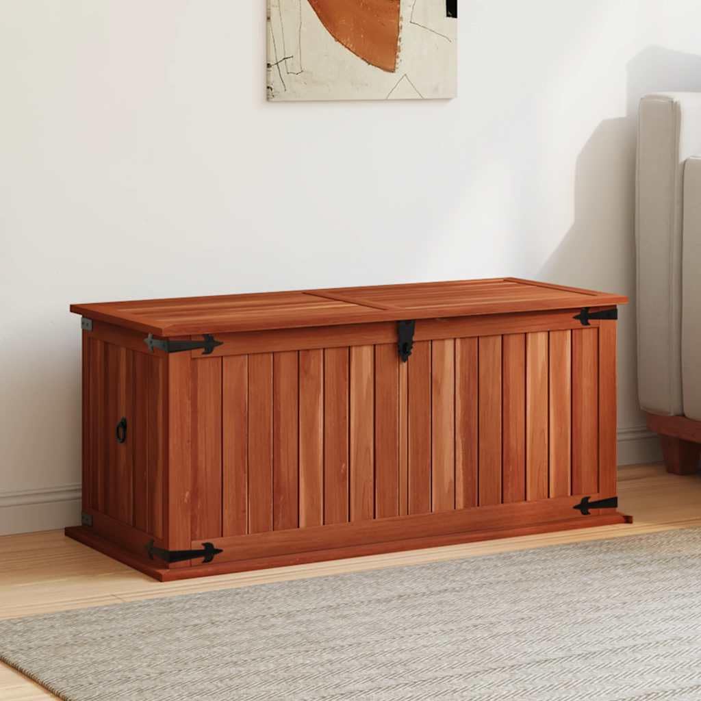 vidaXL Solid Acacia Wood Storage Chest 90 x 45 x 40 cm vidaXL