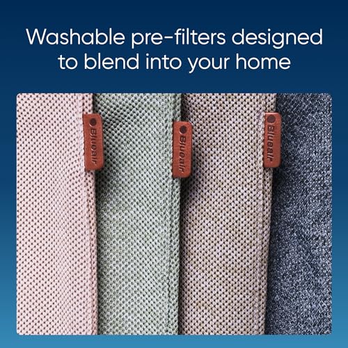 BLUEAIR Air Purifiers for Small Rooms, Bedroom, Home, Cleans 926 sqft in one hour, HEPASilent Air Cleaner for Pets, Allergens, Virus, Dust, Mold, Smoke - Blue Pure 511i Max Blueair