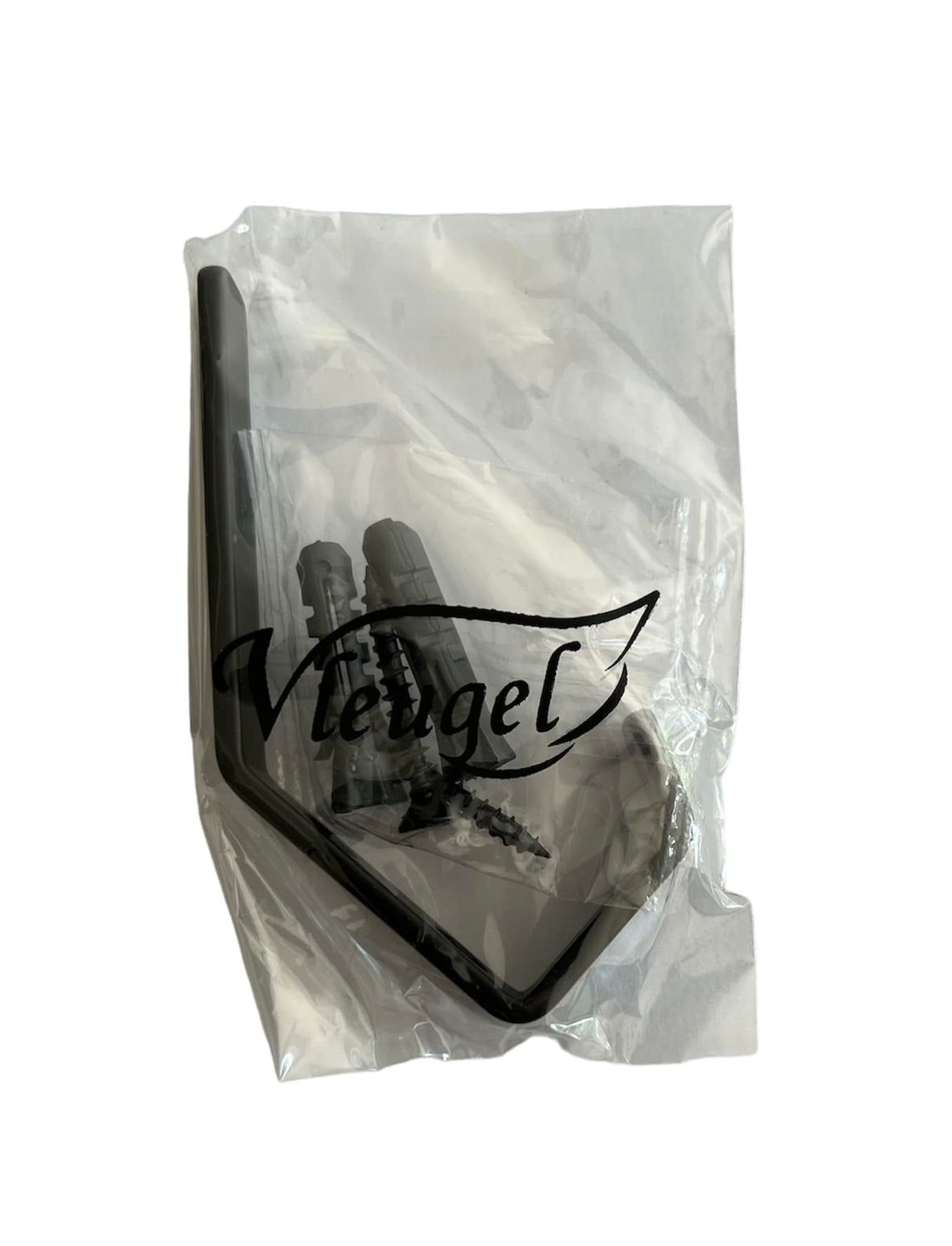 Acoustic Wood Wall Panels, Double Coat Hook, Wood Slat Wall Panels, Coat Rack, Slim 13mm Profile, Black Metal, Durable and Easy to Install, Perfect for Home, Office, and Commercial Spaces Vleugel