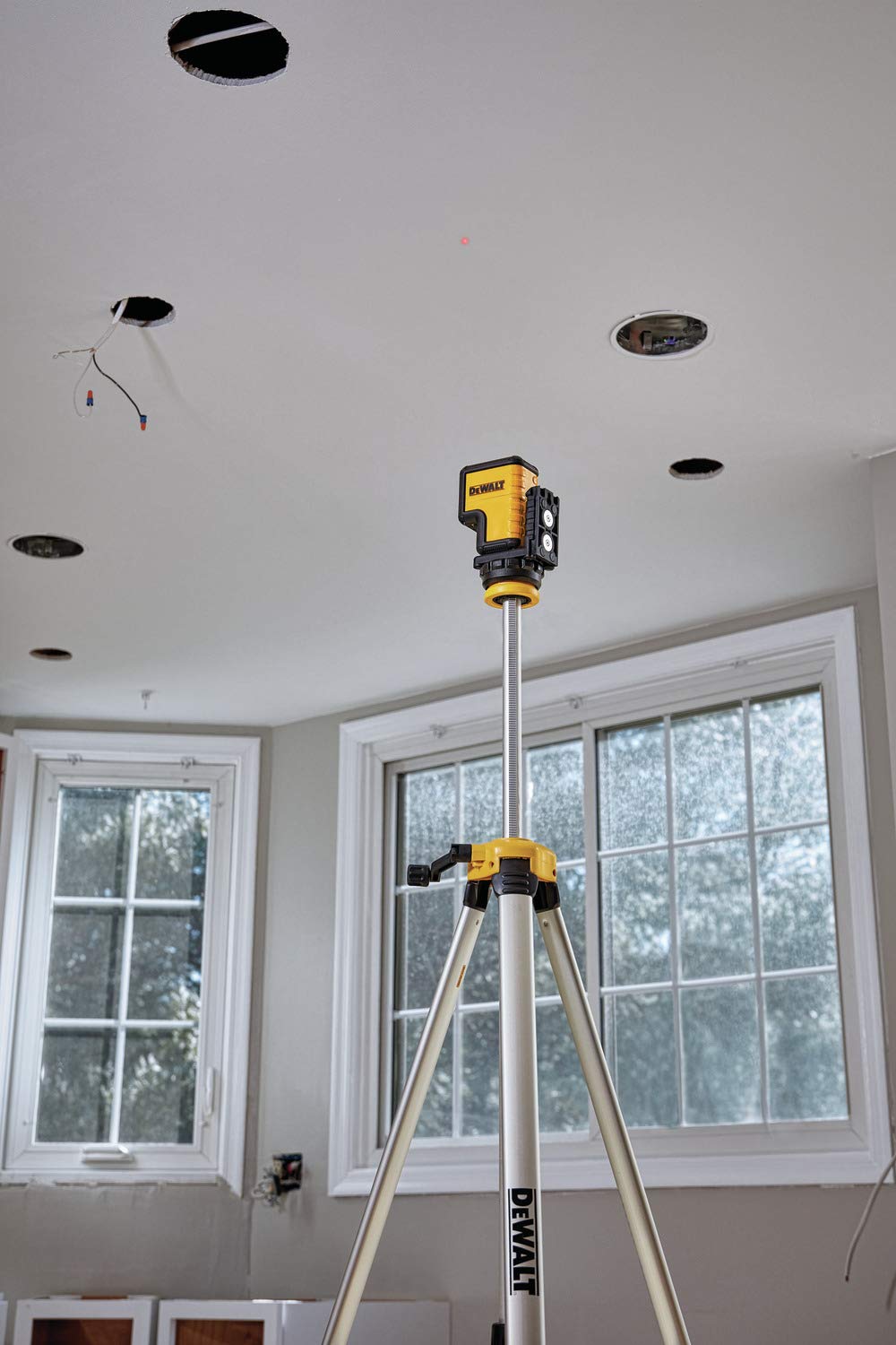 DEWALT Laser Level, 3 Spot Laser, Red (DW08302) DEWALT