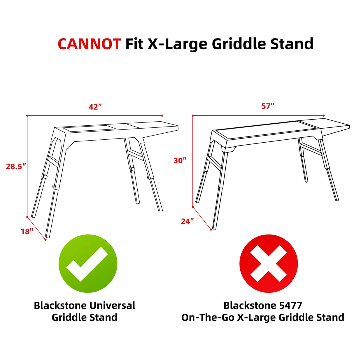NOELIFE Grill Cover for Blackstone 22 inch Griddle with Hood and Stand, Waterproof Griddle Accessories for Blackstone 17 and 22 inch, Windproof and UV Resistant (Cover only) NOELIFE