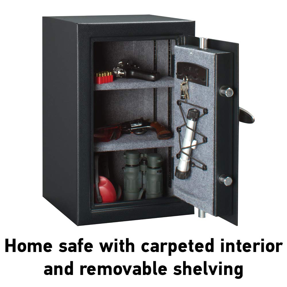 SentrySafe XX-Large Black Floor Safe with Digital Coded Keypad, Gun Safe for Handgun or Other Valuables, 2.2 Cubic Feet, T6-331 SentrySafe