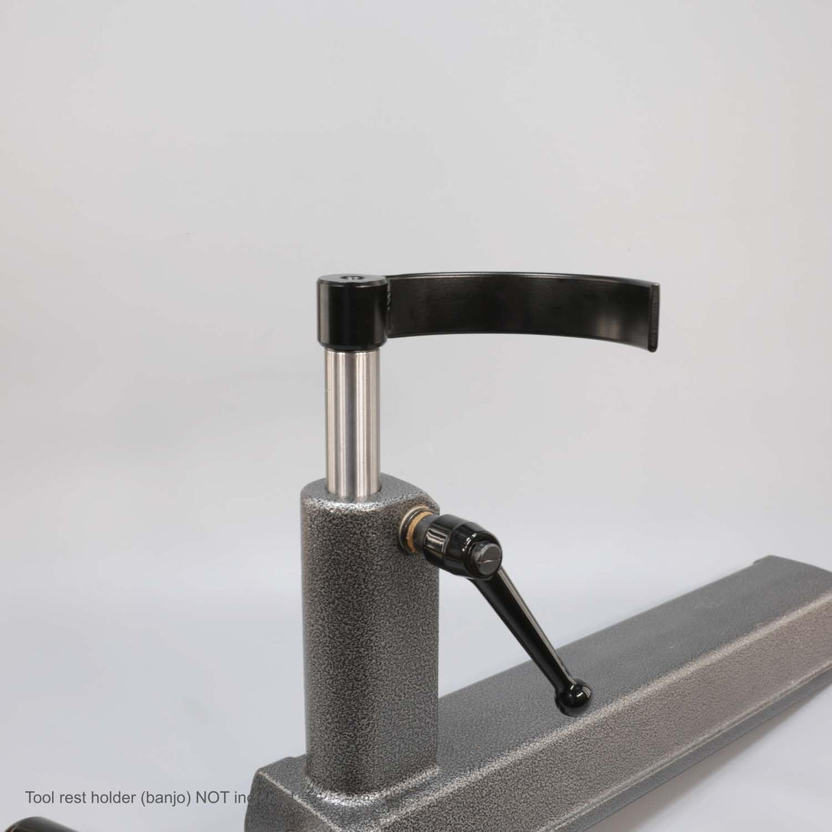 Hurricane Turning Tools, 5" Diameter Curved Tool Rest For Turning Small Bowls on Wood Lathe, 1" Diameter Post, 4" Post Length Hurricane Turning Tools