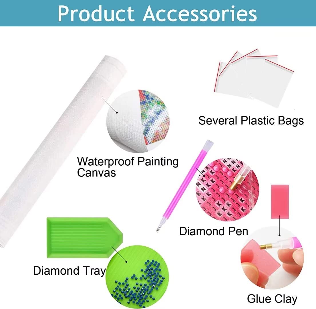 Diamond Painting Kits for Adults, Spiral Galaxy 5D Diamond Art Kits, Full Drill DIY Crafts for Adults Home Wall Decor Gift Diamond Dots 12x12 generic