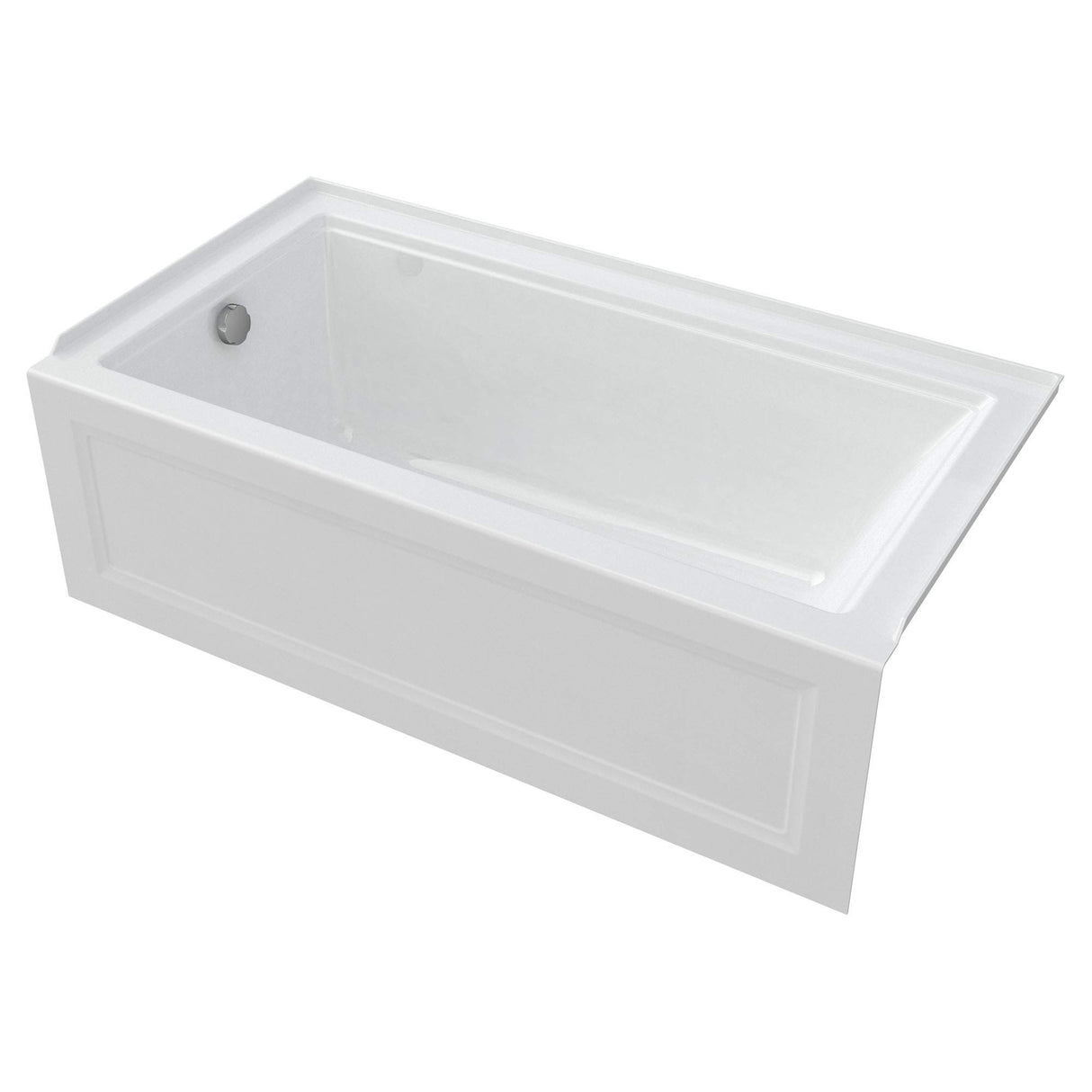 American Standard 2544202.02 Town Square S 60"x32" Bathtub-Left Drain in White American Standard