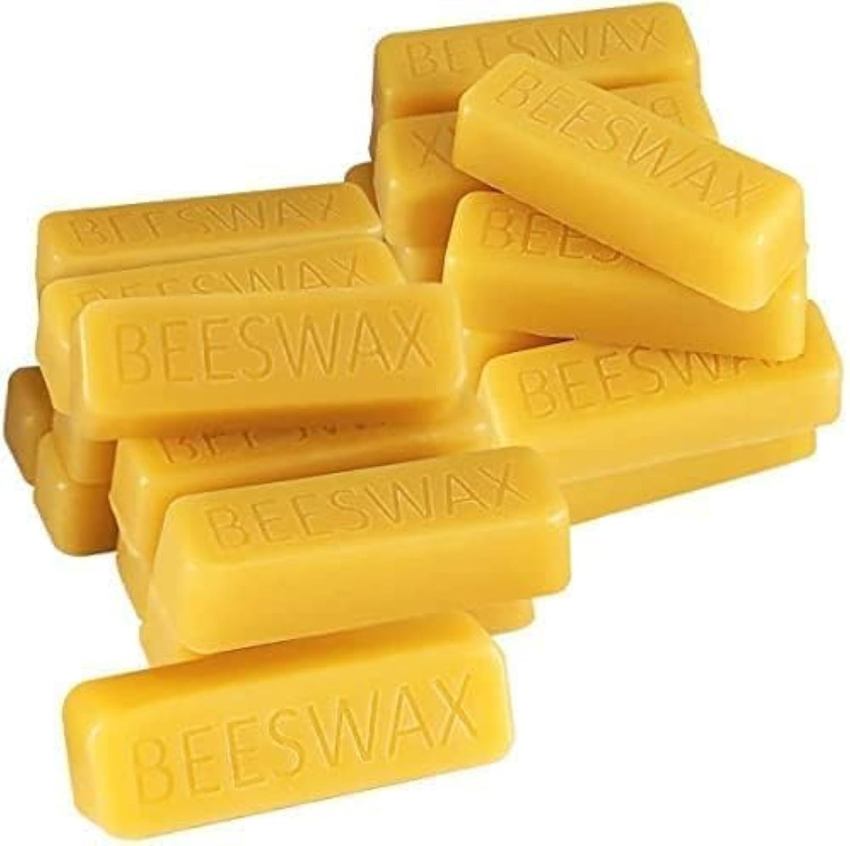 24 Yellow Beeswax Blocks, Bees Wax Making, DIY Projects, Candle Making,1 oz Each Wfmolcand