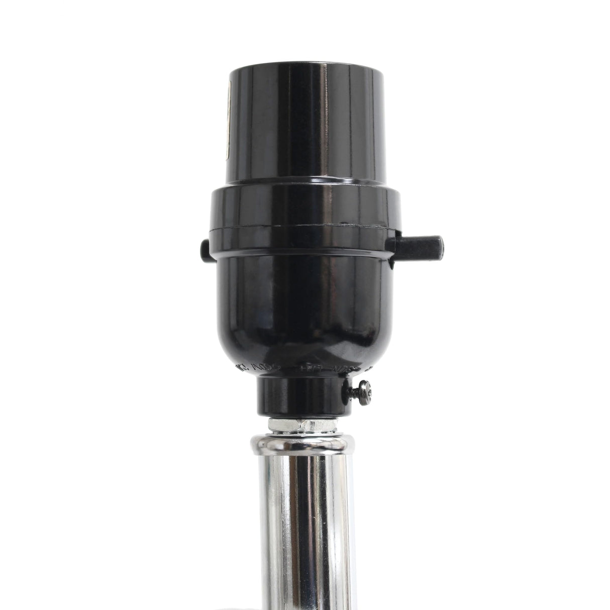 Elegant Designs LC2000-BPK-2PK 2 Pack Modern Leather Table Lamps with White Fabric Shades, Blush Pink Elegant Designs