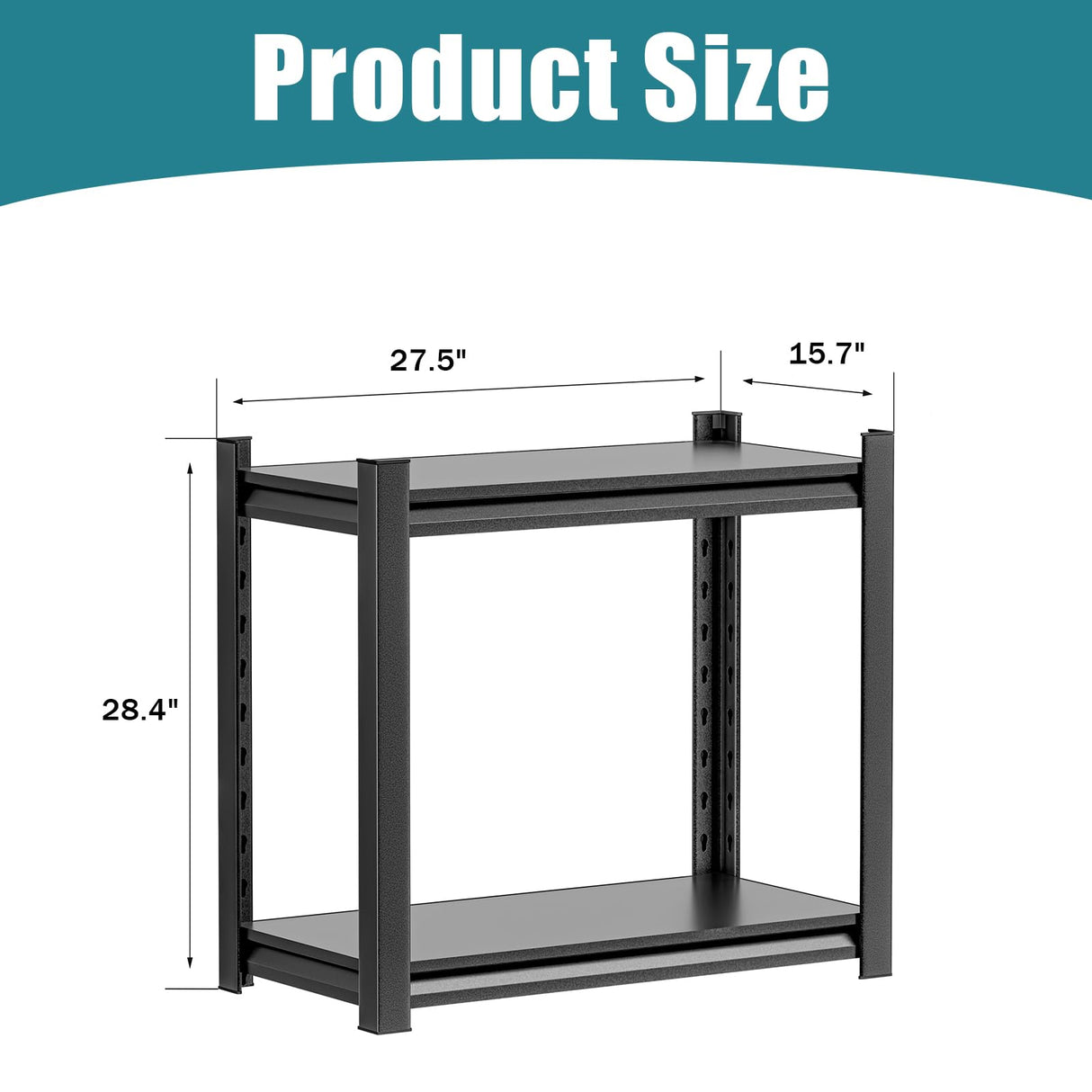 10-20 Gallon Fish Tank Stand Storage Shelf,Heavy Duty Sturdy Reptile Stand,28.4“*27.3“*15.6“Gallon Aquarium Stand,Reptile Tank Stand,Terrarium Stand,Breeder Tank Stand,Total Load 600lbs,Black robytist