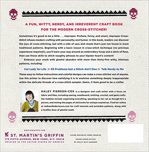 Improper Cross-Stitch: 35+ Properly Naughty Patterns St. Martin's Press