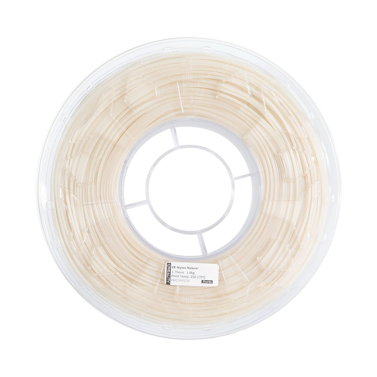 Creality Nylon Filament 1.75mm, 3D Printer Filament, 1.0kg (2.2lbs) Spool, No Warp Enhanced Toughness, Dimensional Accuracy ±0.03mm Printing Filament, for 3D Printers (Nylon) Creality