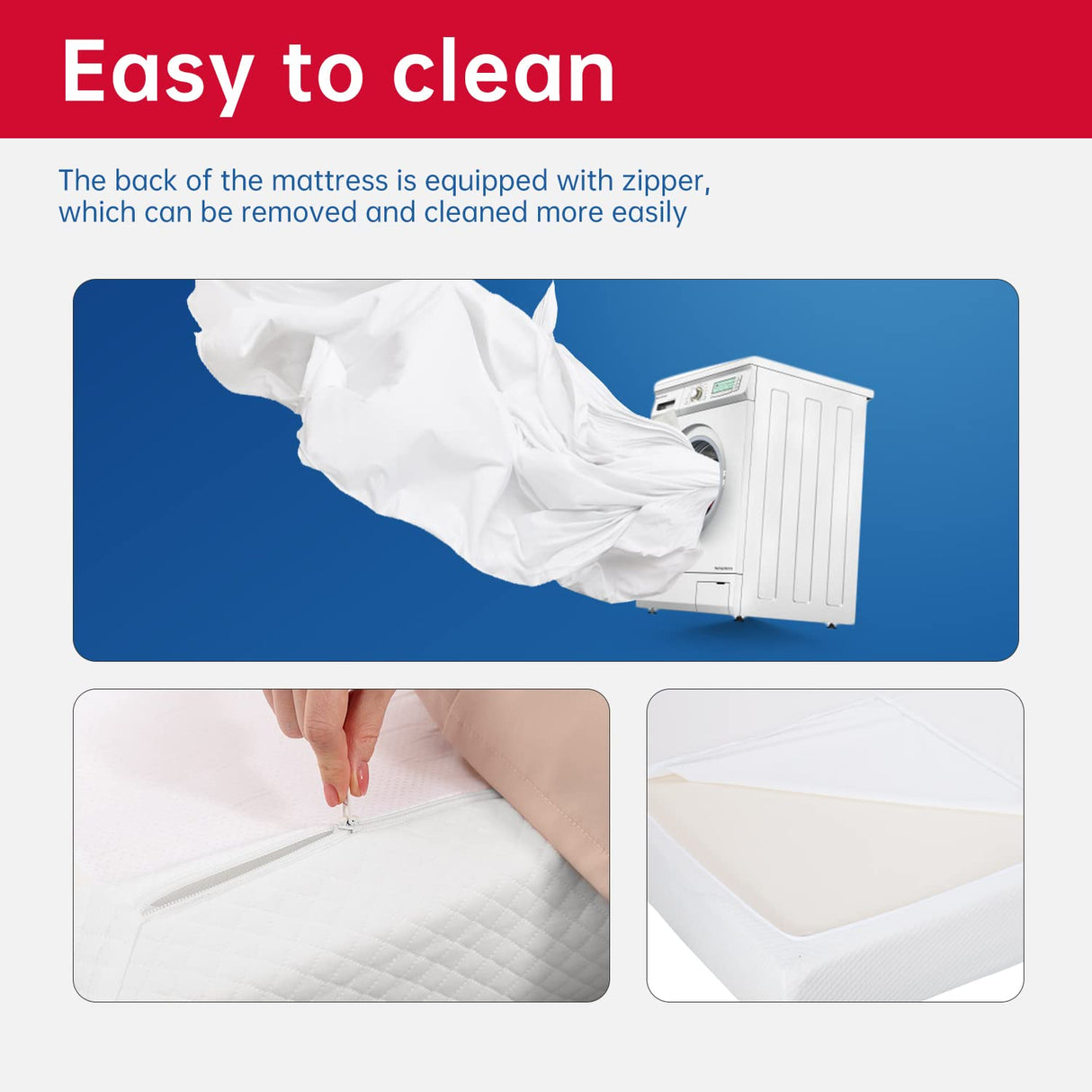 BestMassage Twin Mattress, 8 inch Gel Memory Foam Mattress Queen Size for Cool Sleep & Pressure Relief, Medium Firm Mattresses CertiPUR-US Certified/Bed-in-a-Box/Pressure Relieving,Twin Size BestMassage