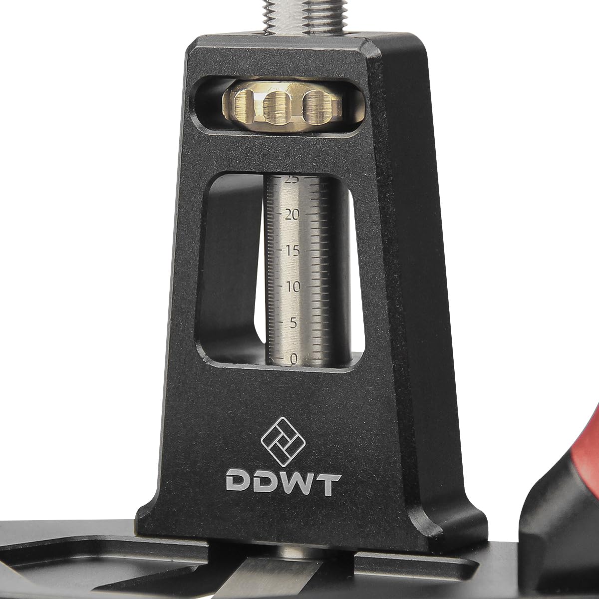 DDWT Router Plane Handheld Woodworking Tool Quick Adjust Depth with Depth Stop for Tuning Joinery Cutting Dados Grooves Mortise DDWT