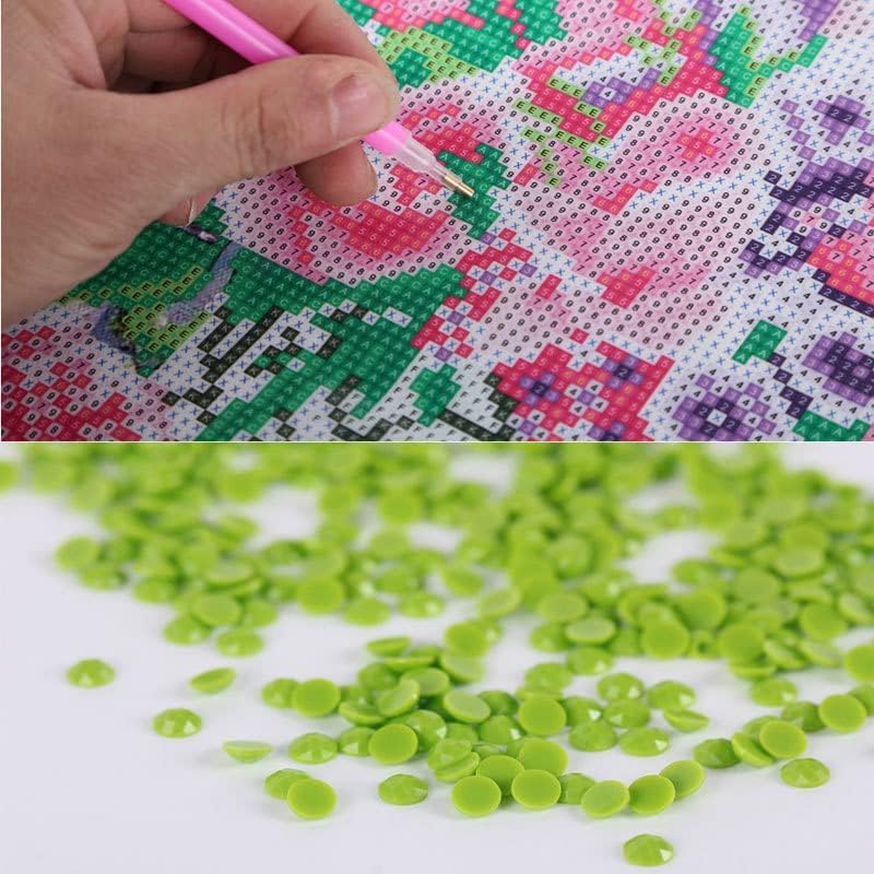 Diamond Painting Kits for Adults Halloween Diamond Art Kits for Kids Beginner DIY 5D Full Drill Crystal Rhinestone Arts and Crafts Gem Art Painting with Diamonds Dots Home Wall Decor 11.8x15.7inch Euibziy