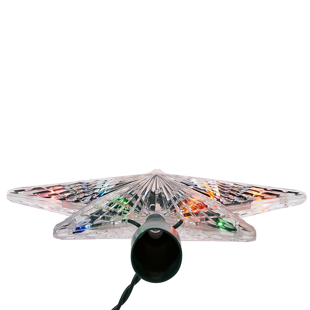 Kurt Adler Multi-Colored Crystal Star Treetop Kurt S. Adler