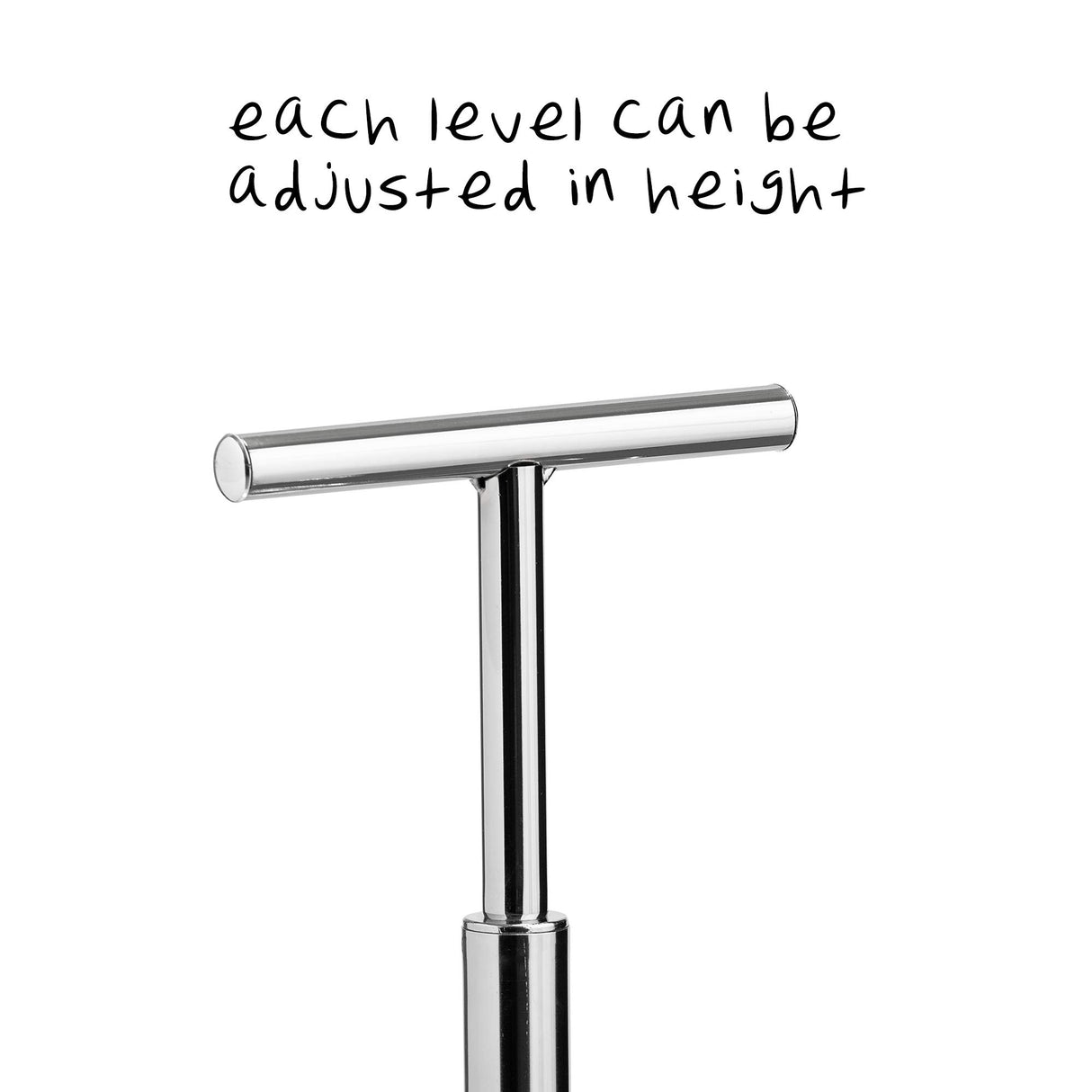 Honey-Can-Do 3 Tier Chrome Shoe Tree, 25 lbs Honey-Can-Do