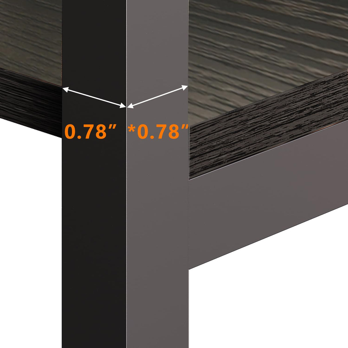 GLAUBIO 6 Tier Small Corner Bookshelf with Storage Cabinet,L Shaped Black Bookshelf with Doors,Industrial Corner Plant Stand,Corner Book Shelf,Small Bookcase for Living Room, Home Office GLAUBIO