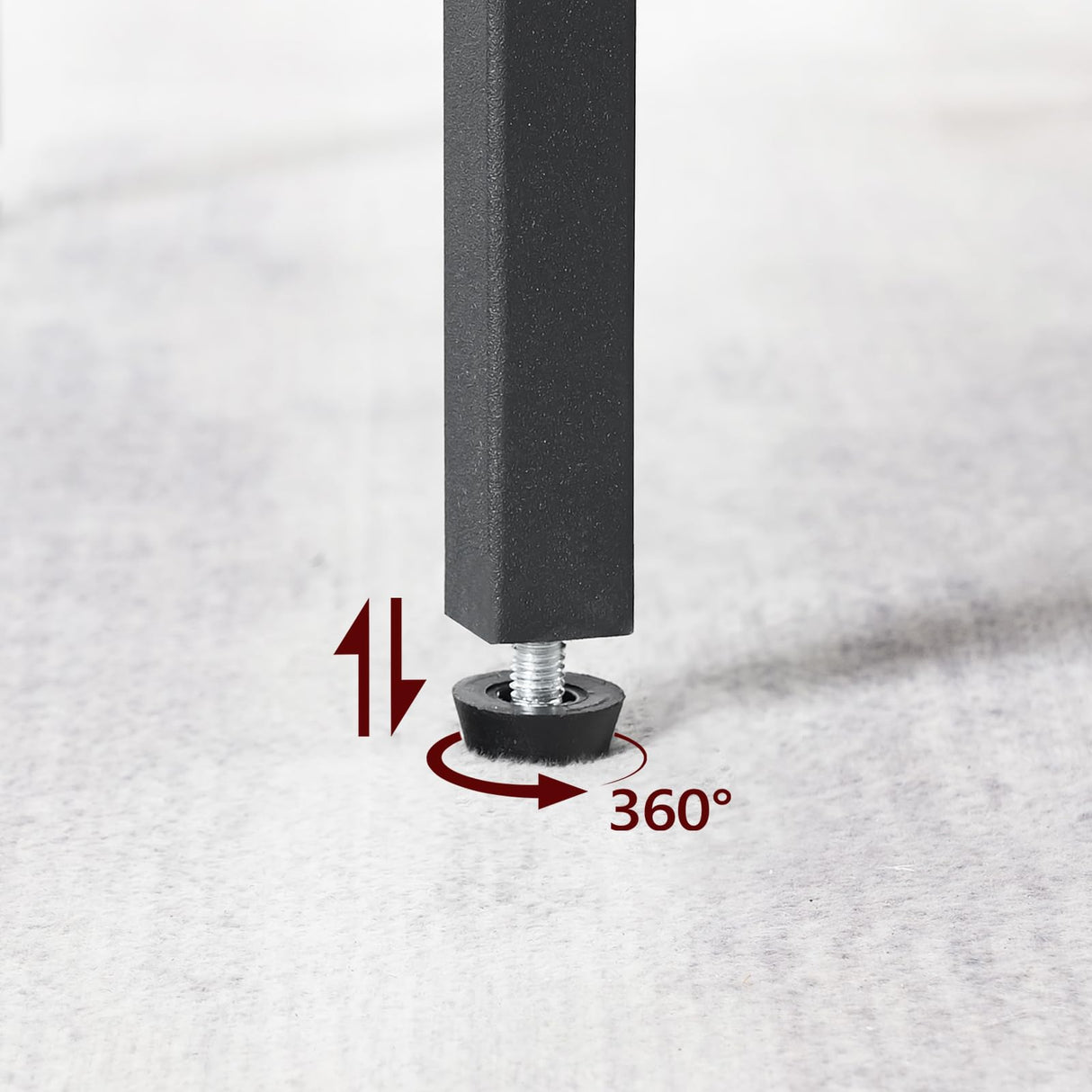 MAHANCRIS Bakers Rack with Charging Station, Microwave Stand with 6 S-Shaped Hooks, 4-Tier Storage Rack, Multifunctional Coffee Bar, for Kitchen, Dining Room, Charcoal Gray and Black BRHT35E01N1 MAHANCRIS