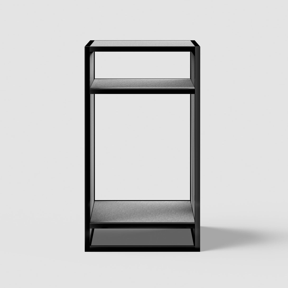 LANDEN Gray Metal Frame Stand, Three-Shelf for Fish Tanks up to 20 Gal, CLX45-45x45x80cm (17.7x17.7x31.49 in), for Fish Tanks and Reptile Terrariums, Home & Office Use LANDEN