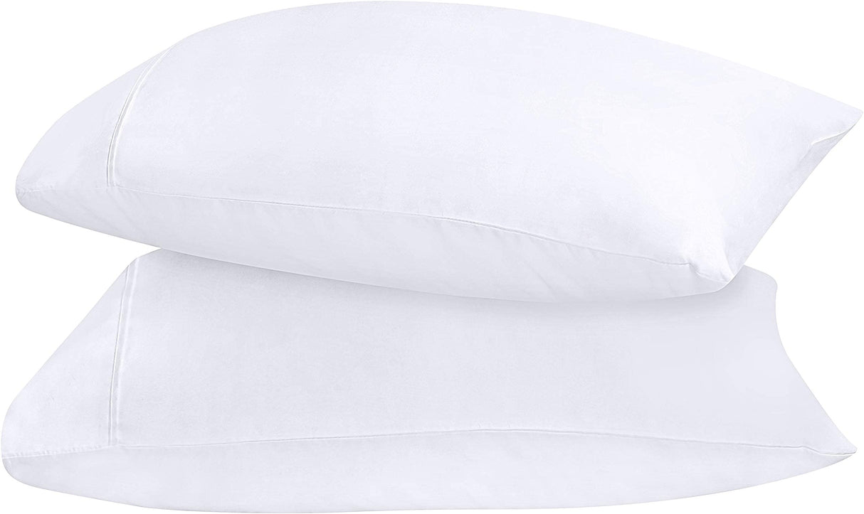Utopia Bedding Queen Pillow Cases - 2 Pack - Envelope Closure - Soft Brushed Microfiber Fabric - Shrinkage and Fade Resistant Pillow Covers 20 X 30 Inches (Queen, White) Utopia Bedding