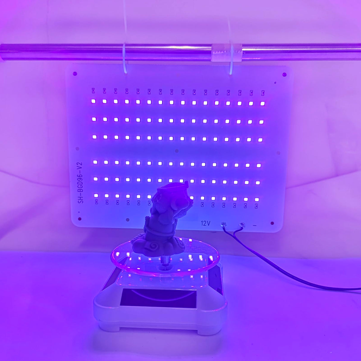 Smart Control Resin 3D Printer Enclosure with Ventilation Kit + UV Curing Light Compatible with ANYCUBIC Photon Mono 2, ELEGOO Mars 4 MSLA, Neptune 3 Pro, Ender 3 3D Printer Upgrade DODOBEI