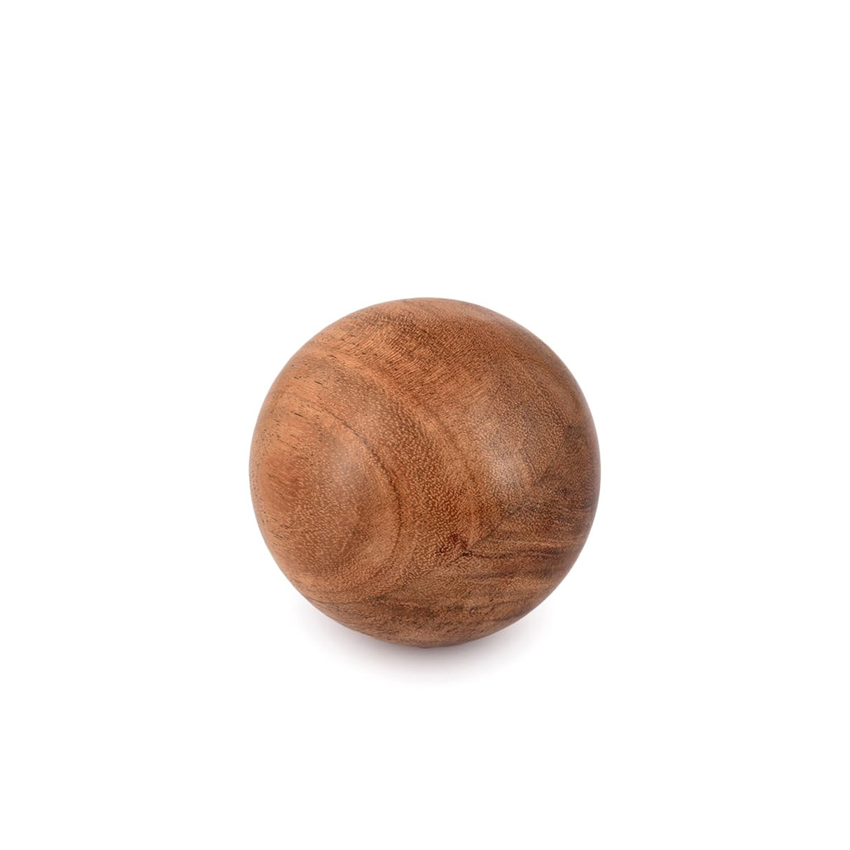 NIRMAN Decorative Acacia Wood Round Balls Set of 3 for Christmas Decorative Bowls Table Centerpiece | Coffee Table and House Décor (Set of 3), (3" x 3" x 3") NIRMAN