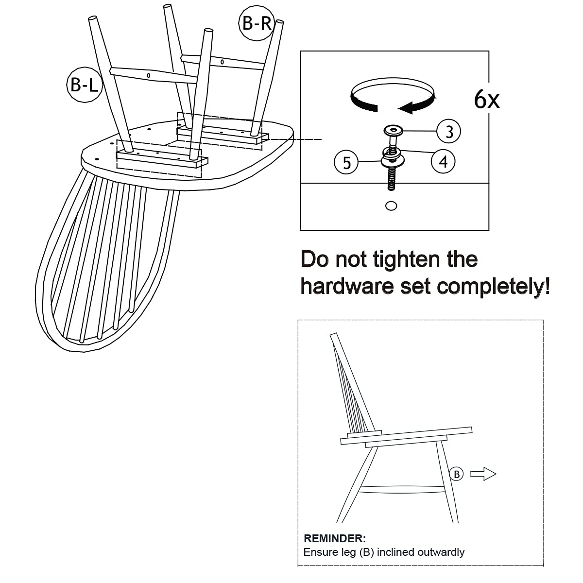 Giantex Wood Dining Chairs Set of 4, Windsor Chairs with Solid Wood Legs, High Spindle Back, H-Shaped Crossbars, Vintage Country Farmhouse Style Wooden Side Chairs Giantex