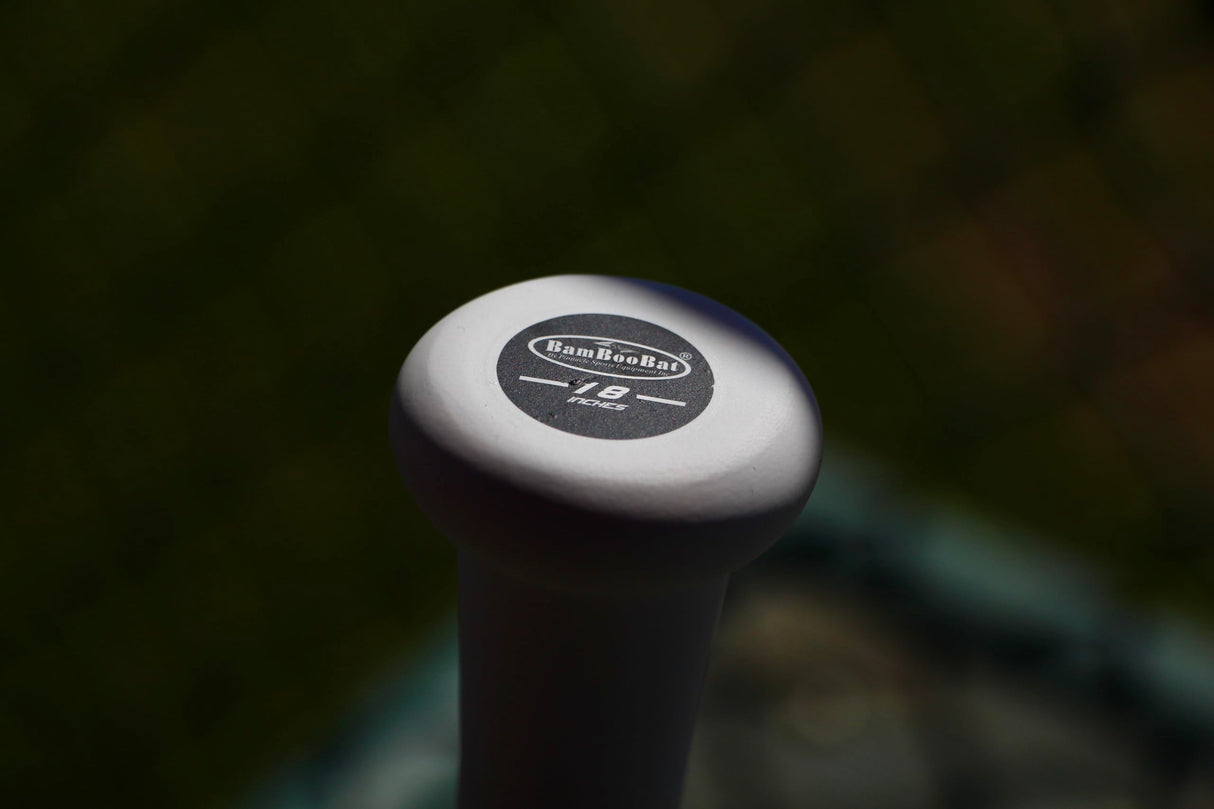 BamBooBat BAMBOO BATS HBBB18TM 18 Inch, White/Black (HWbb18TR) BamBooBat