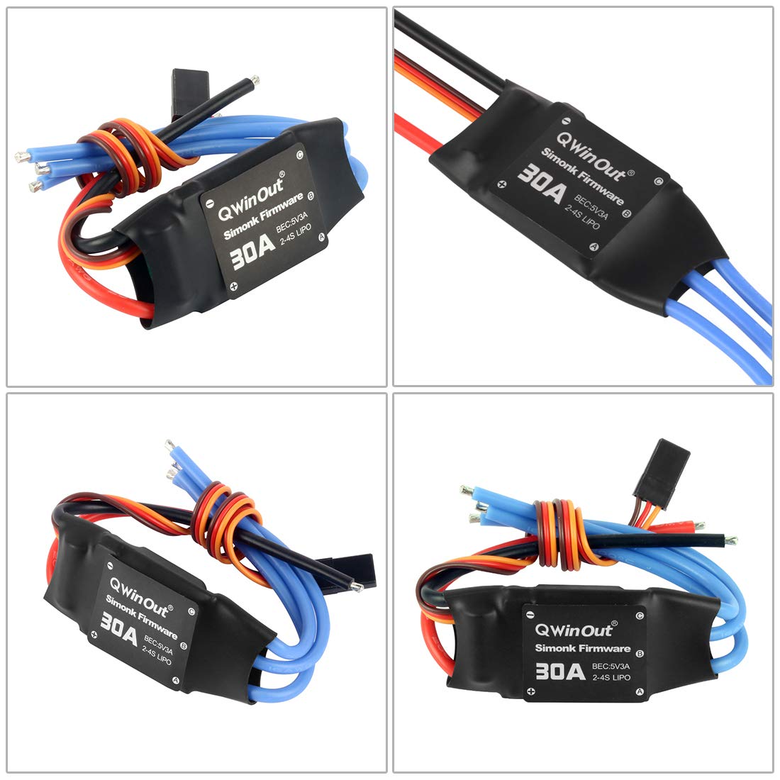 QWinOut DIY FPV Drone Quadcopter 4-axle Aircraft Kit: F450 Frame + PXI PX4 Flight Control + 920KV Motor + GPS + FS-i6 Transmitter + Battery QWinOut