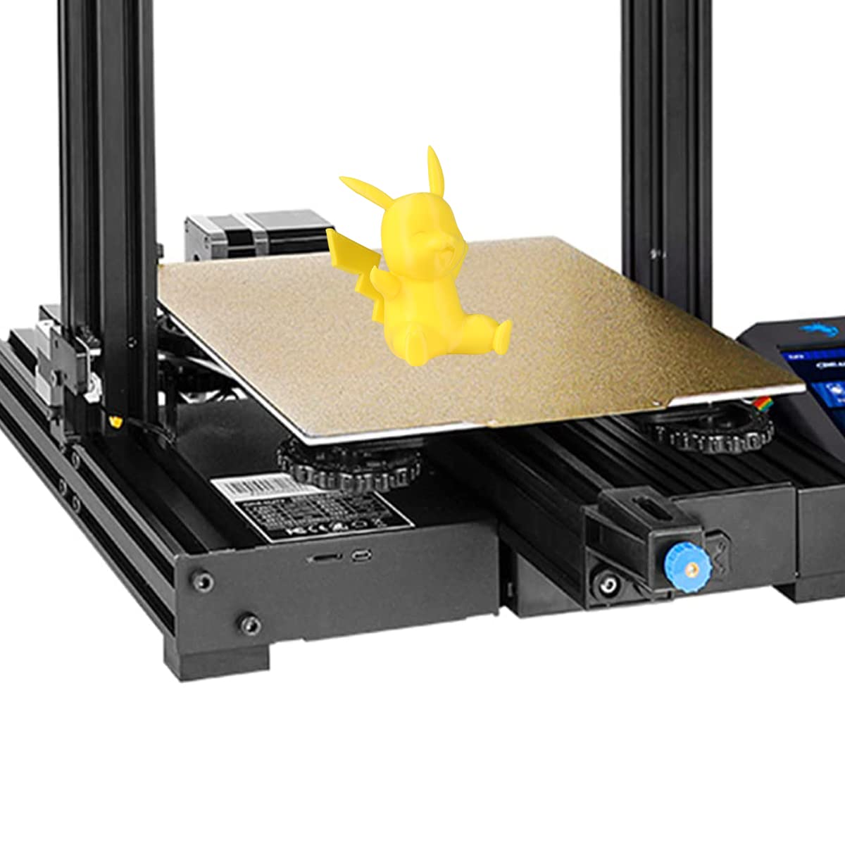 Comgrow PEI Sheet Magnetic Flexible Heated Bed, PEI Spring Steel 235x235mm for ELEGOO Neptune 3 Pro/4/Anycubic Kobra/Creality Ender 3/Ender 3 Pro/Ender 3 V2/3 V2 Neo/Ender 3 Neo/Adventurer 5M Comgrow