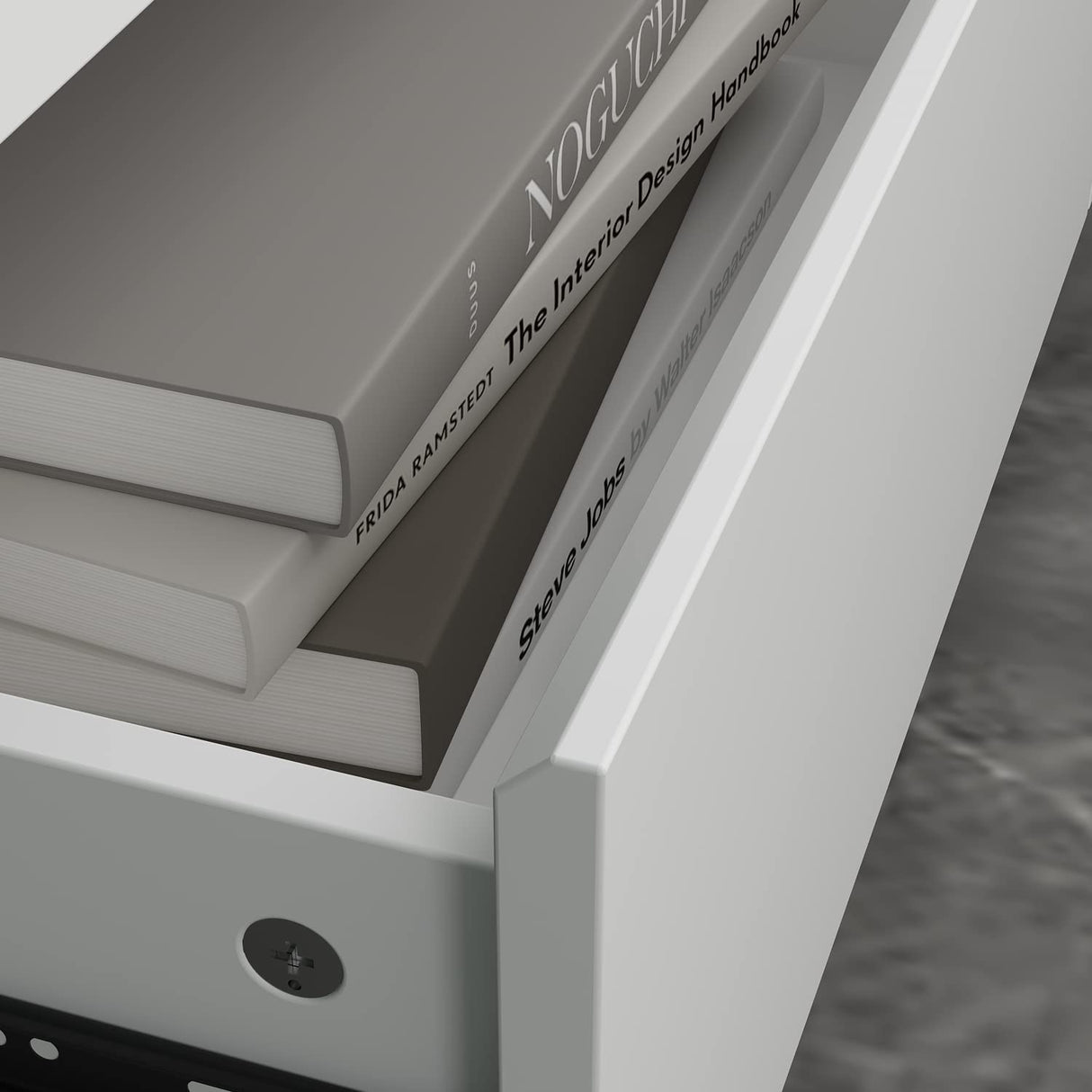 Homsee 9 Drawers Double Dresser, Modern Wood Dresser Chest of Drawers with Large Storage Space for Bedroom, White (63”L x 15.7”W x 31.5”H) Homsee