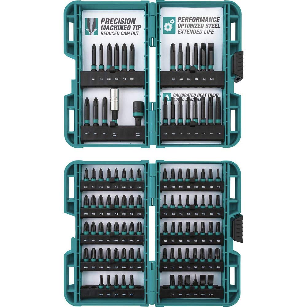 Makita E-00038 Impactx 100 Pc. Driver Bit Set Makita