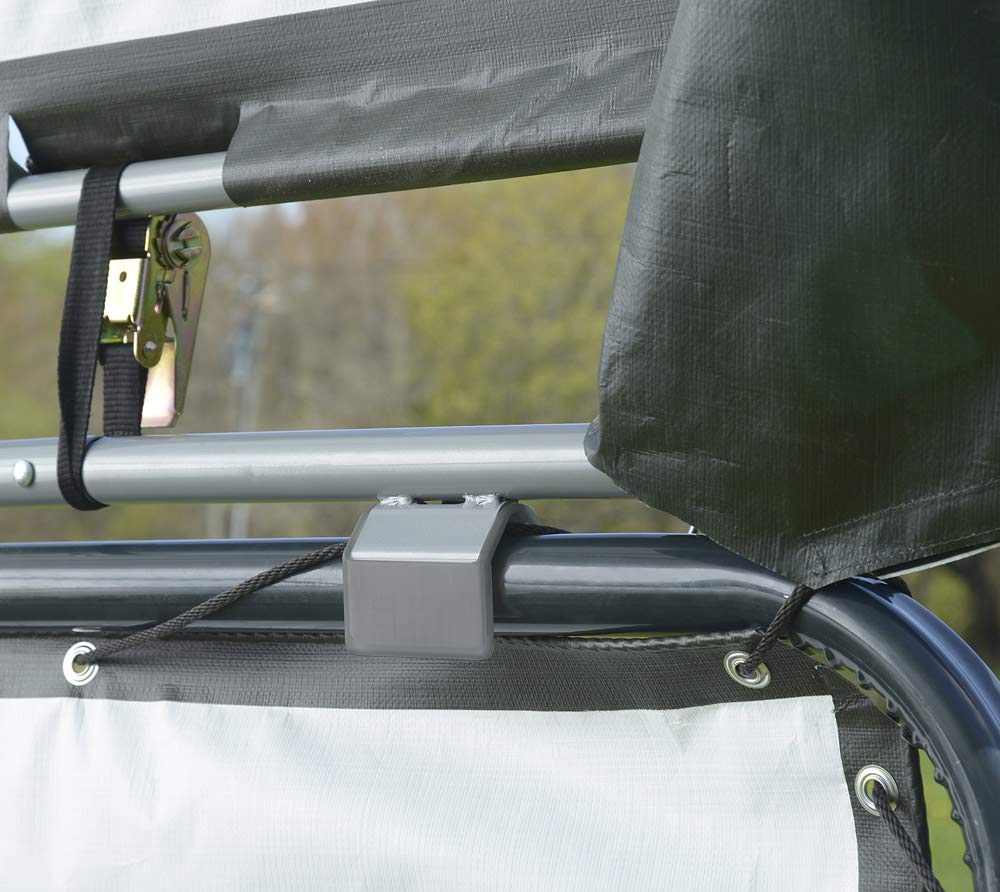 ShelterLogic 12’x12’ Equine, Livestock and Agricultural Corral Shelter Enclosure Kit (Corral Panels and Corral Shelter Not Included) ShelterLogic