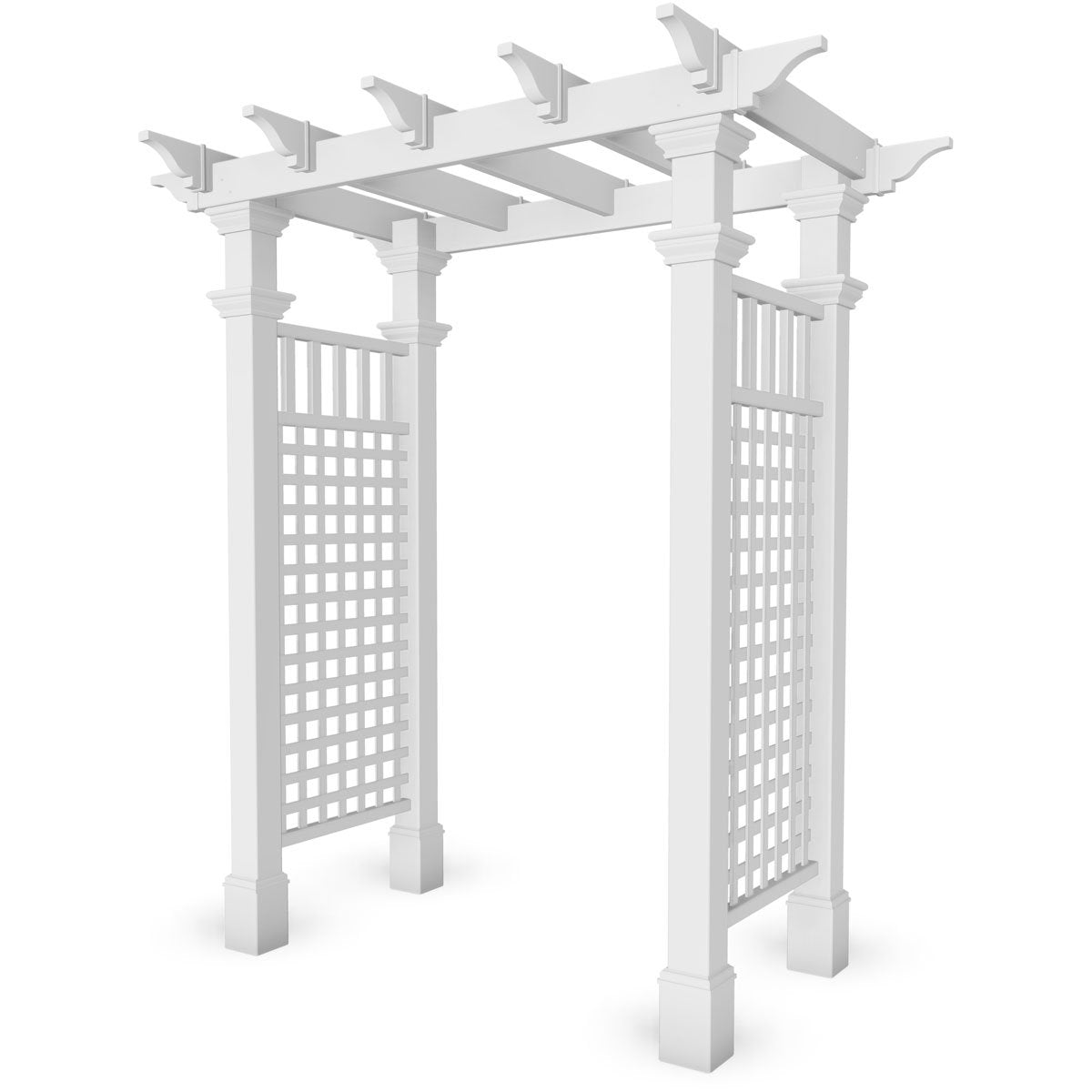 vita Fairfield 58 inchW x 86 inchH Vinyl Arbor Vita