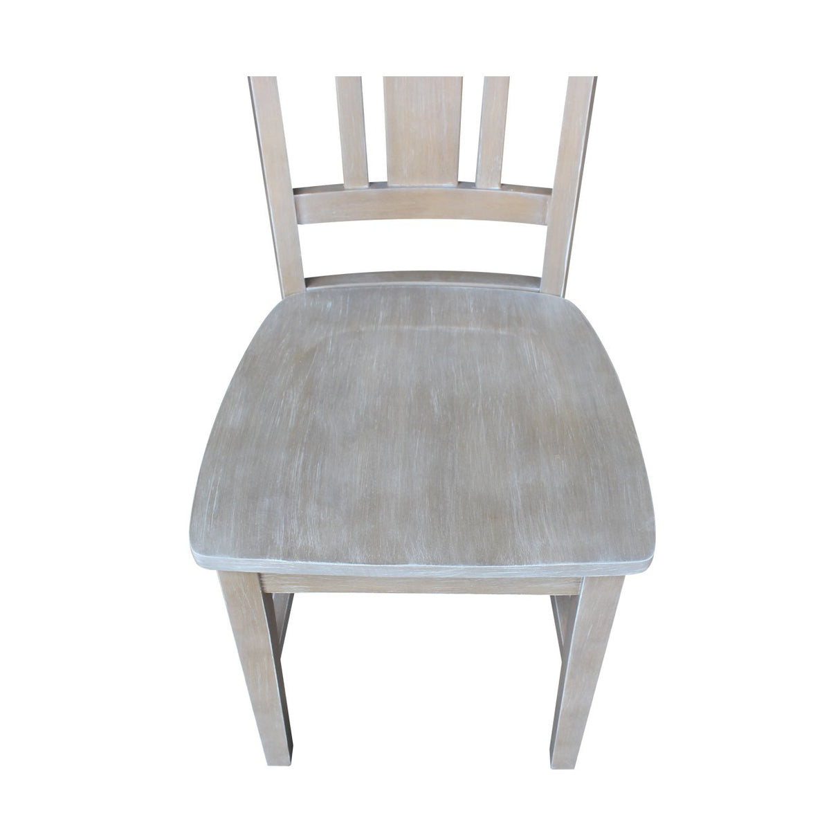 International Concepts San Remo Chair Washed Gray Taupe IC International Concepts