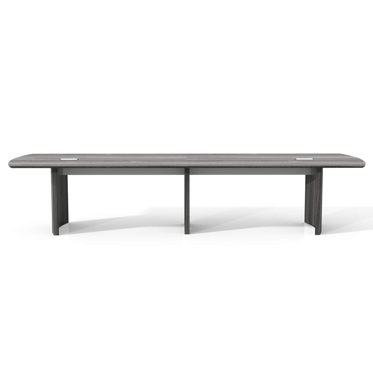 Safco Medina Table, 12', Gray Steel Safco