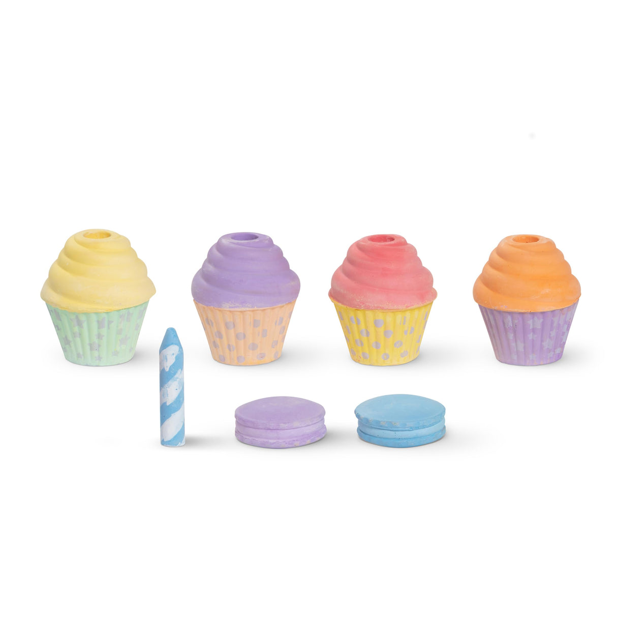Melissa & Doug Ice Cream & Cake Chalk Set Arts And Crafts For Kids, Sidewalk Chalk For Kids Ages 3+ Melissa & Doug