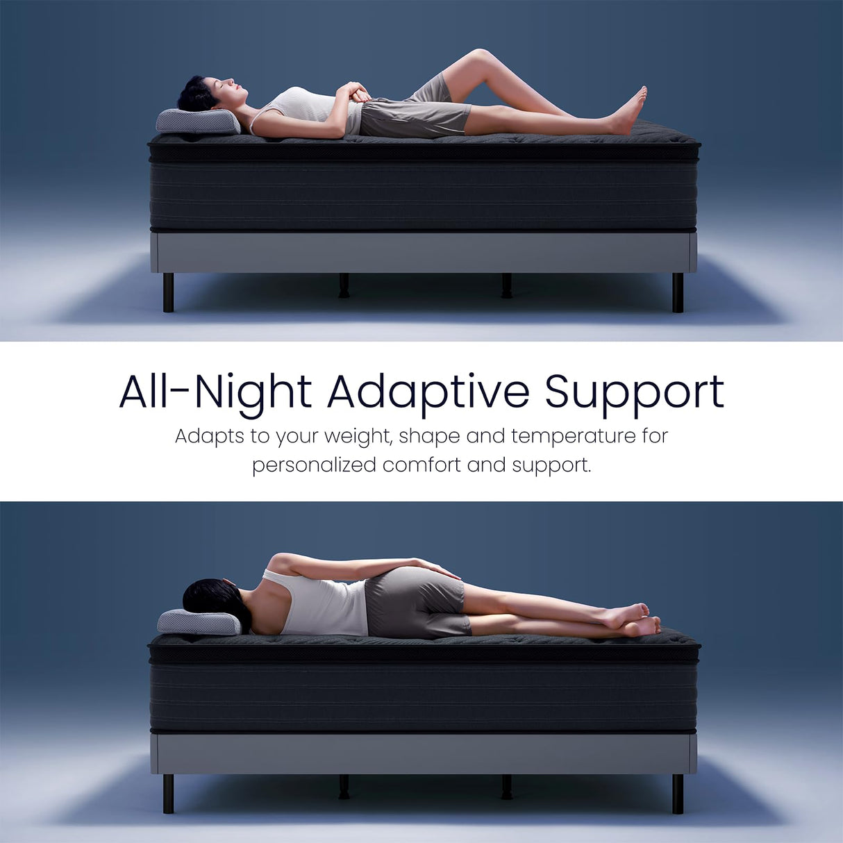 Neohavn Full Size Mattress, 12 Inch Cooling Gel Memory Foam - Medium Firm Hybrid Mattress in a Box, Fiberglass-Free, Soft Knit Cooling Cover, Motion Isolation, CertiPUR-US Certified Neohavn