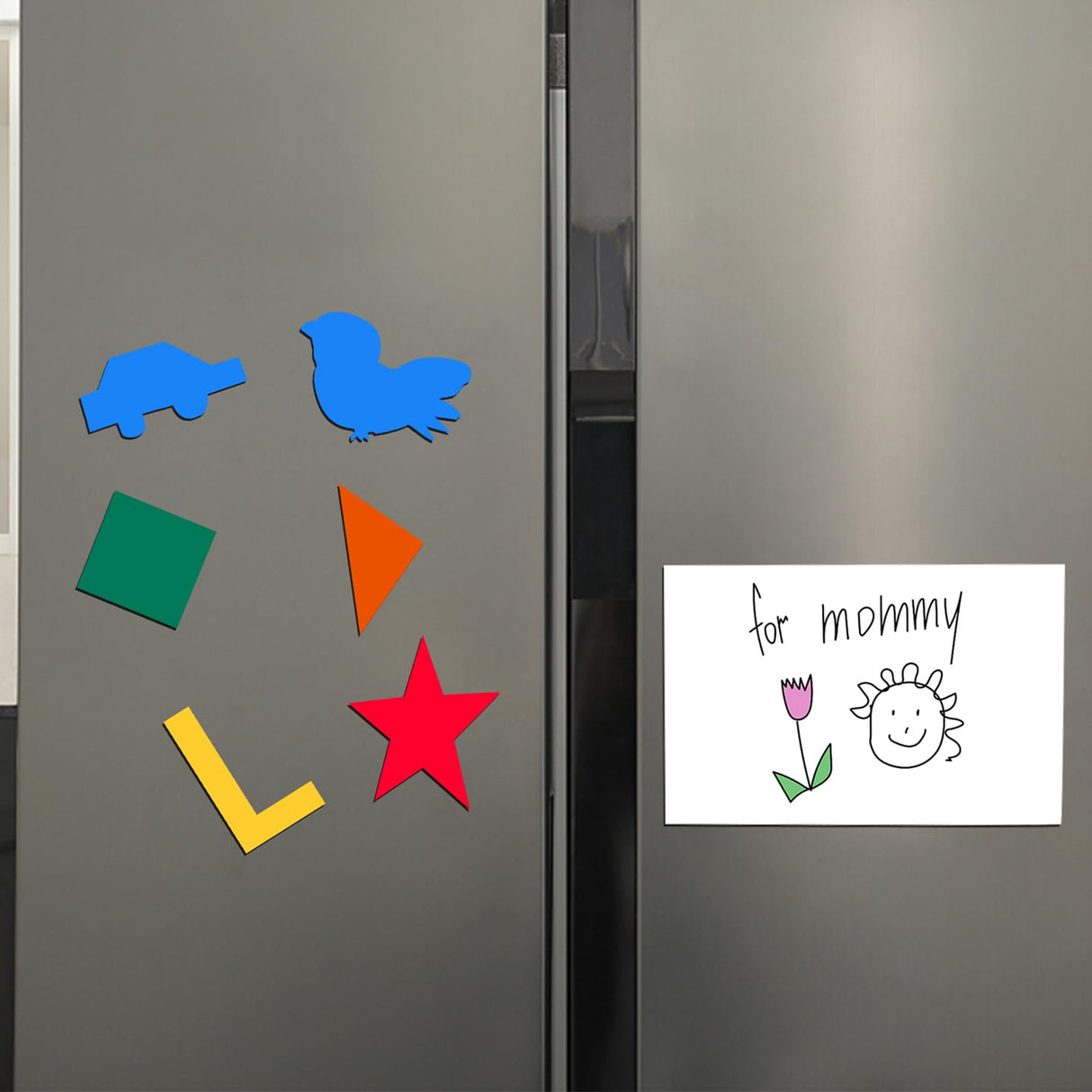 4 Pieces Orange Magnetic Sheets,Color Vinyl Sheets Magnets,8.5X11 Colored DIY Automotive Bumper Sticker CHUNNIAO