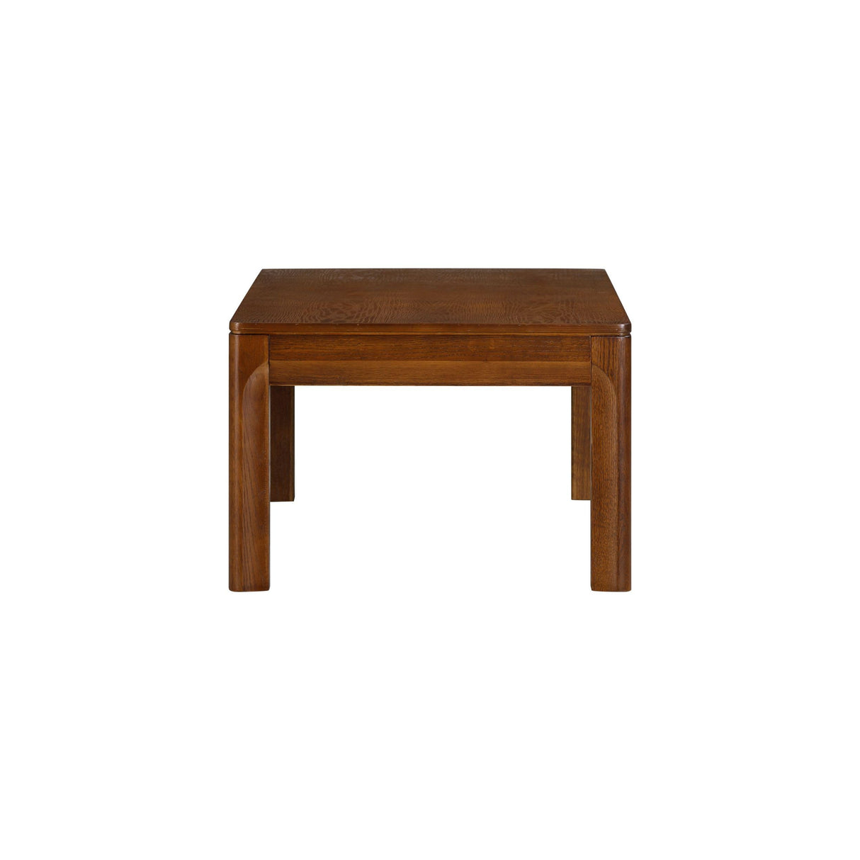 NTC Flow Modern Wooden Rectangle Coffee Table with Hidden Drawer – Waterproof & Heat Resistant, Dark Walnut NTC