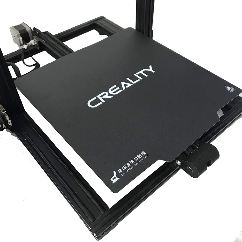 Official Creality Ultra-Flexible Removable Magnetic 3D Printer Build Surface Heated Bed Cover for CR-10/CR-10S/Ender 3 Max/Ender 3 Max Neo/SV06 Plus/SV04 IDEX/Longer LK5 Pro 3D Printer 310X310MM Creality