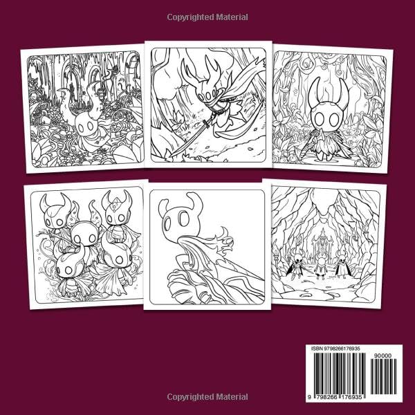 Insect Kingdom Coloring Book: Whimsical Game World Coloring Pages Featuring Tiny Bug Knights, Magical Beasts, and Fantasy Mazes for Adults and Teens to Destress Majosta