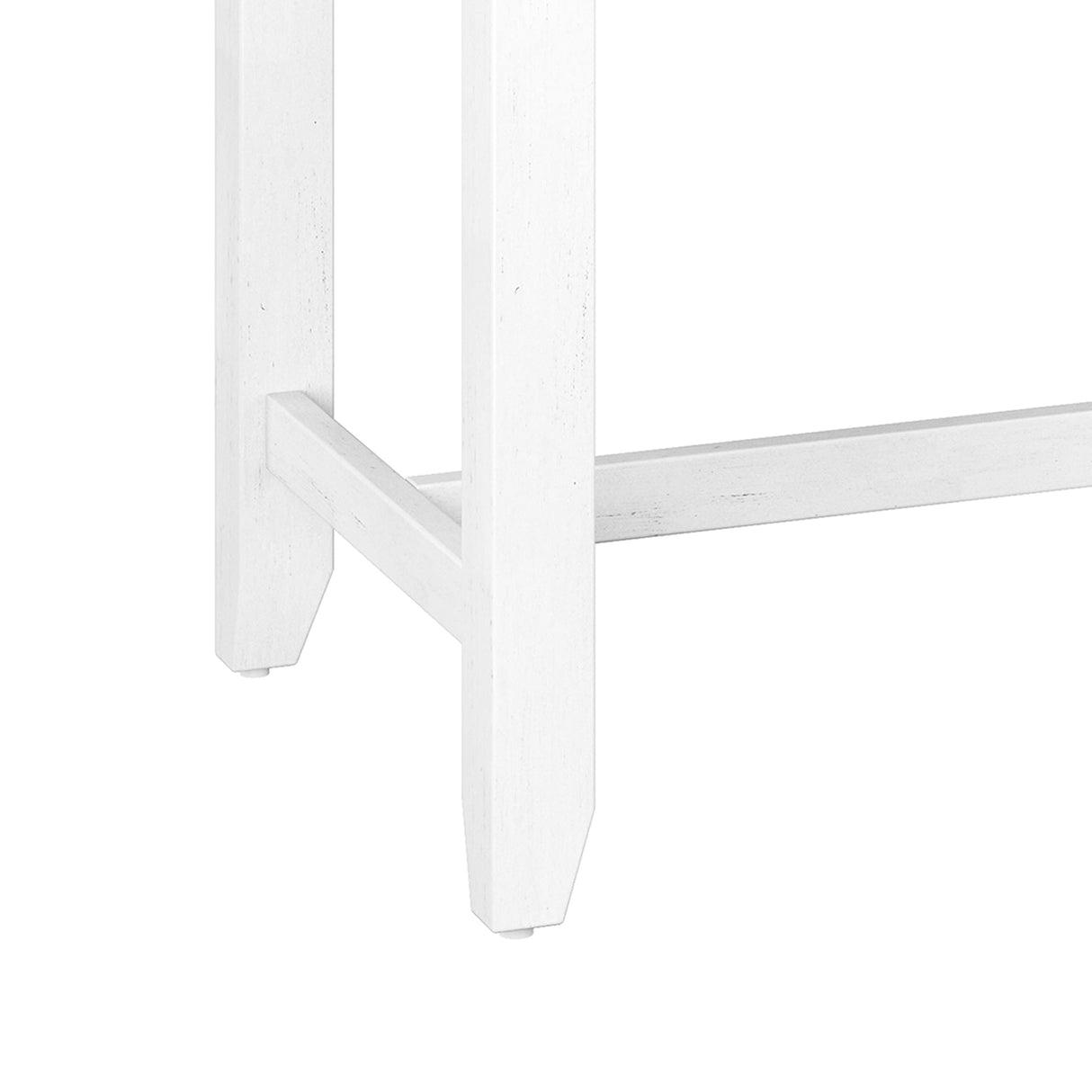 Hillsdale Furniture Hillsdale Clarion Side, Distressed Gray/Sea White Counter Height Table Hillsdale