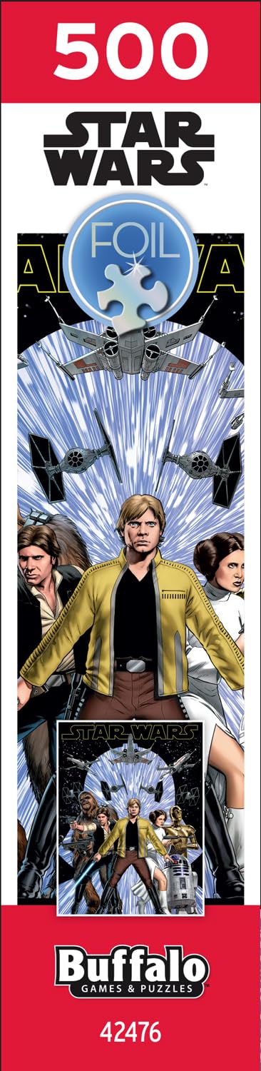 Buffalo Games - Foil Puzzle - Star Wars - A New Hope - 500 Piece Jigsaw Puzzle Buffalo Games