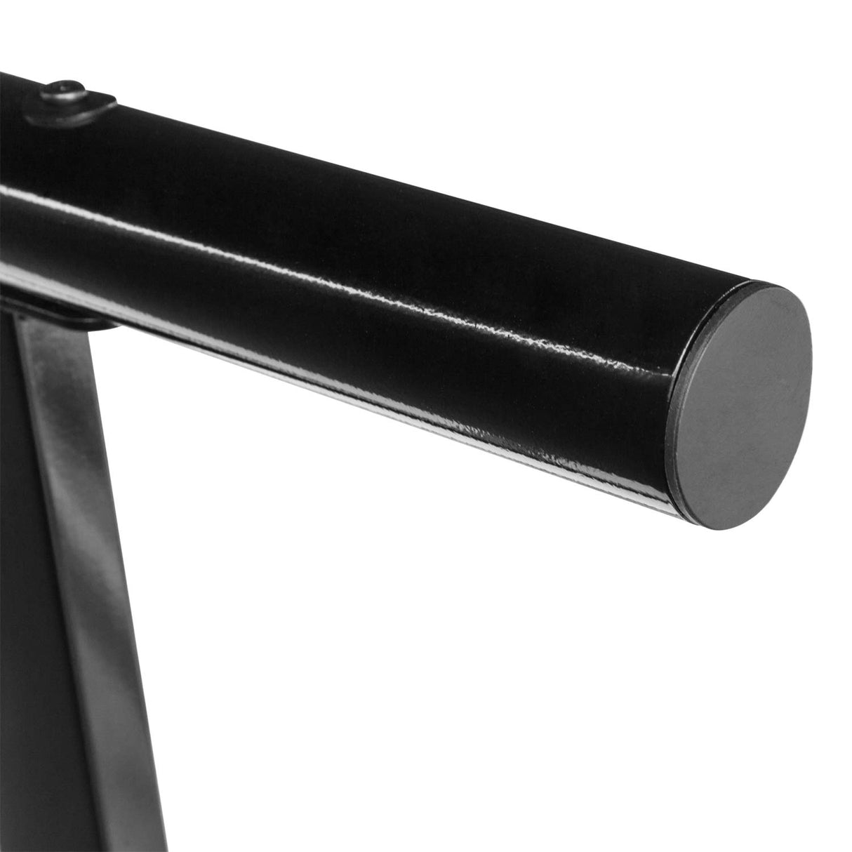 Bonnlo Bunk Bed Twin Over Twin for Kids/Teens/Adults Heavy Duty Bunk Bed with Flat Ladder and 13 inches High Guardrail, Metal Bunk Bed with Stairs, Black Bonnlo