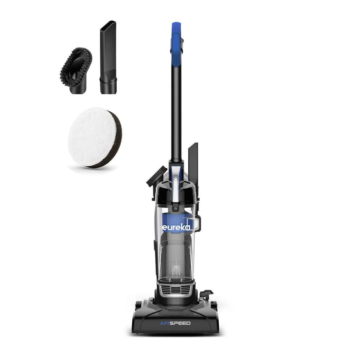 Eureka NEU10AE5 Powerful Bagless Upright Vacuum Cleaner Carpet and Floor, AirSpeed Ultra-Lightweight Vacuum Cleaner, w/ Replacement Filter, Blue Eureka